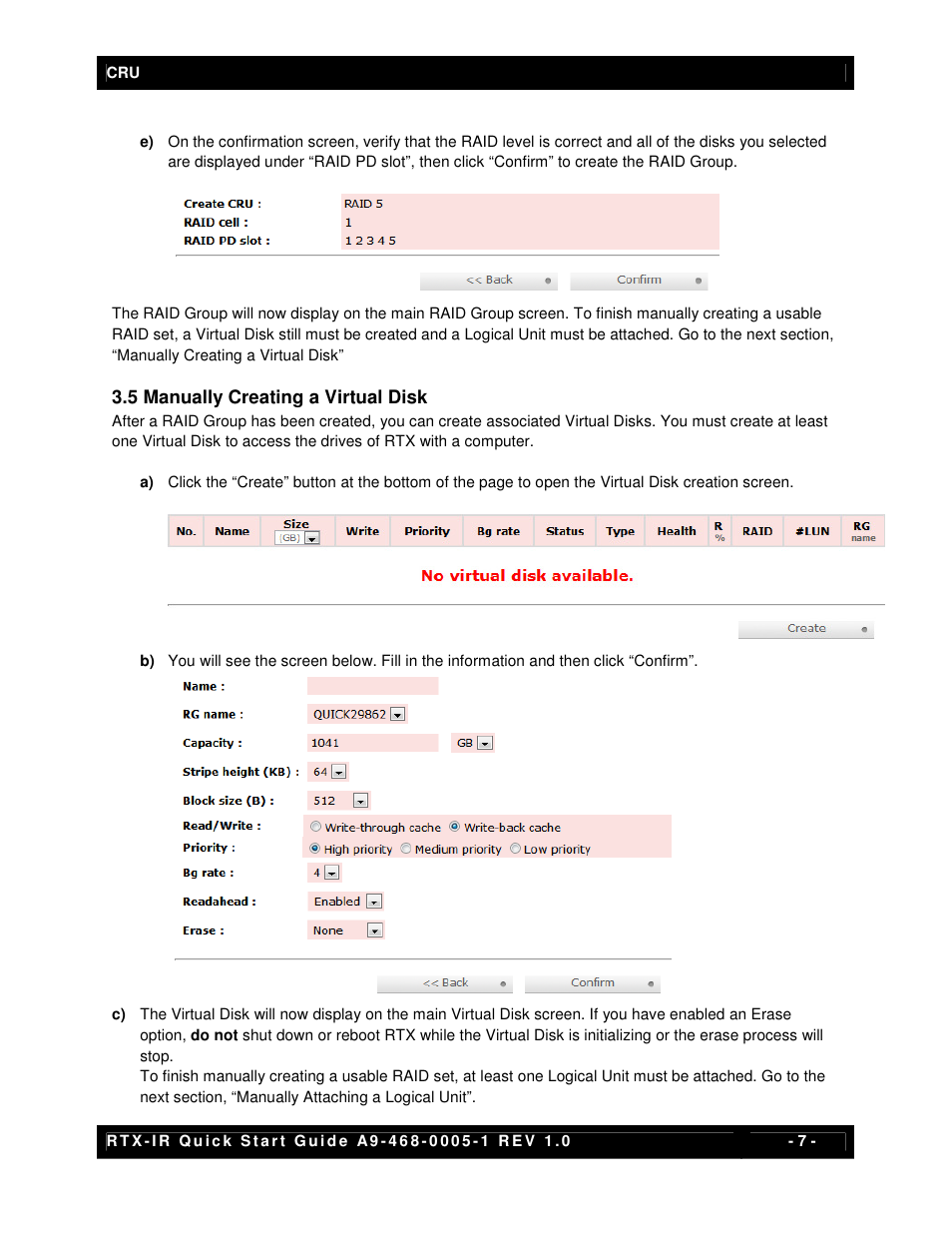 CRU RTX410-IR User Manual | Page 7 / 13