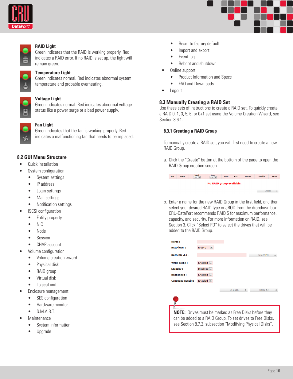CRU RTX Secure 610-IR User Manual | Page 10 / 31