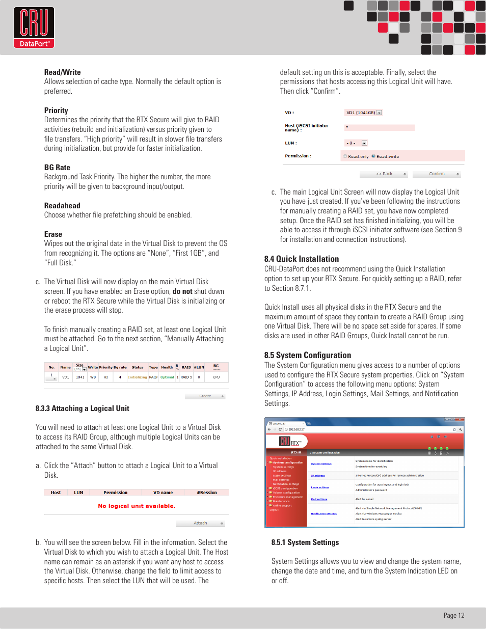 CRU RTX Secure 610-IR User Manual | Page 12 / 31