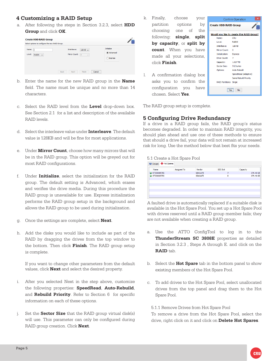 CRU RTX800-TR User Manual | Page 5 / 11
