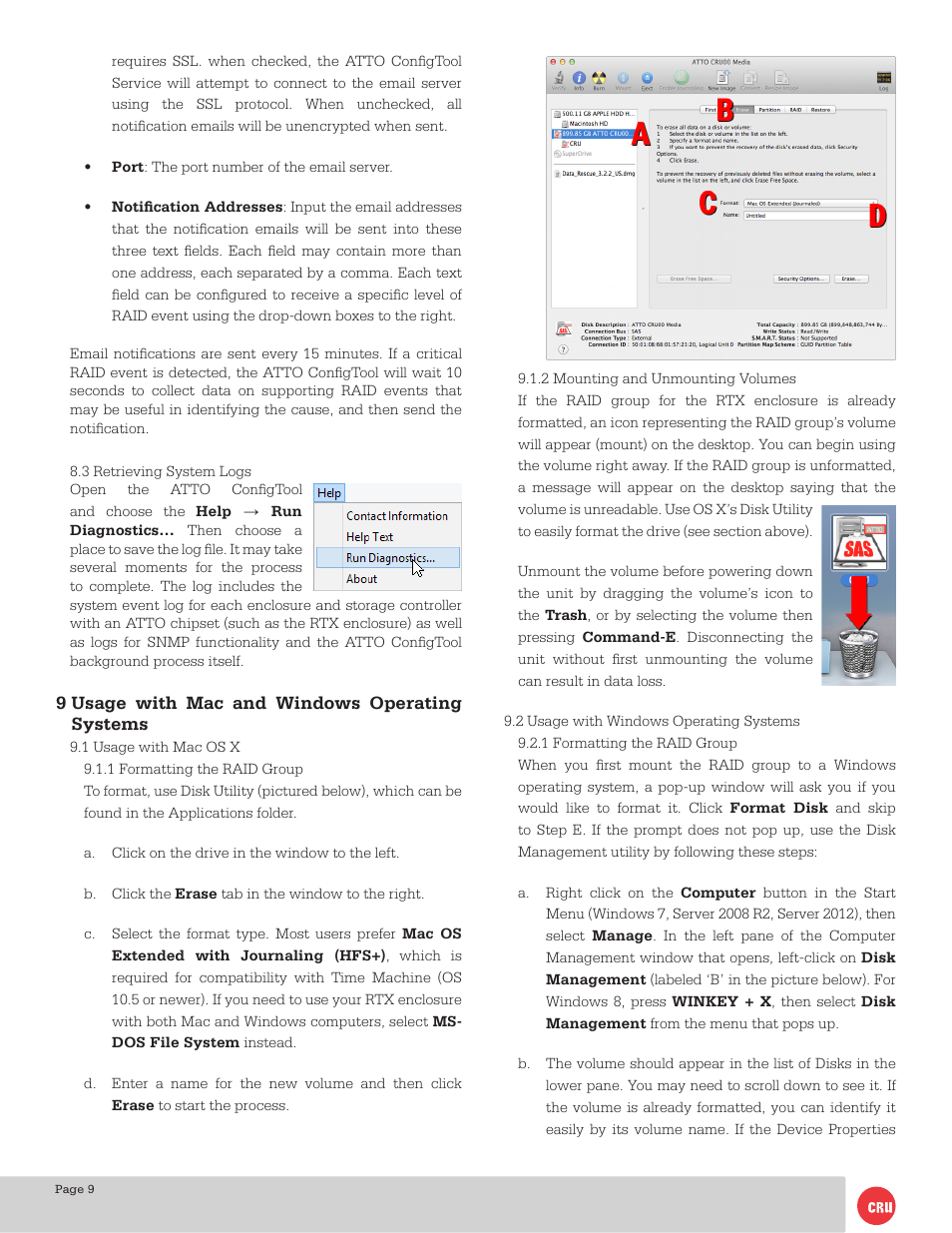 CRU RTX800-TR User Manual | Page 9 / 11