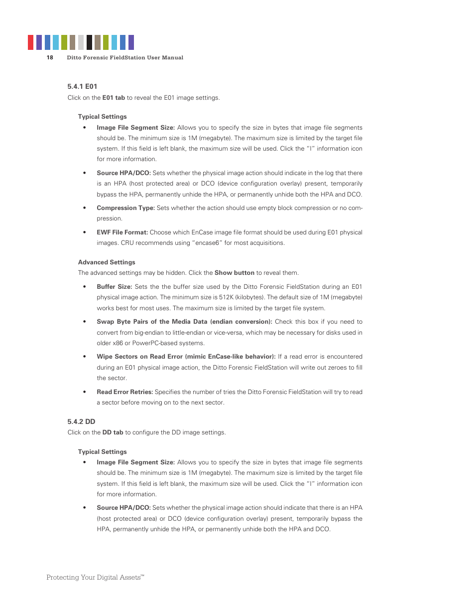 CRU Ditto Forensic FieldStation User Manual | Page 18 / 38