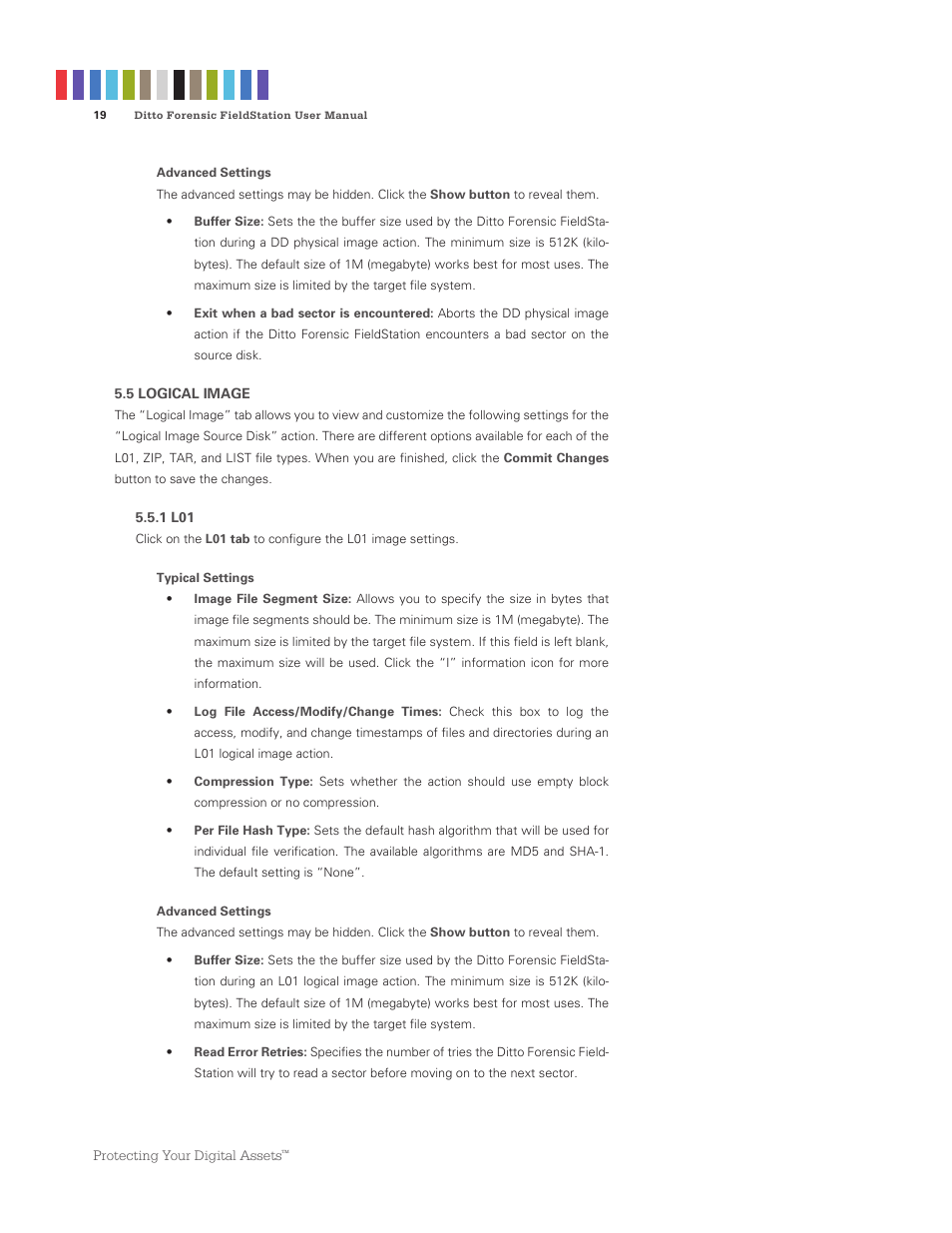 CRU Ditto Forensic FieldStation User Manual | Page 19 / 38