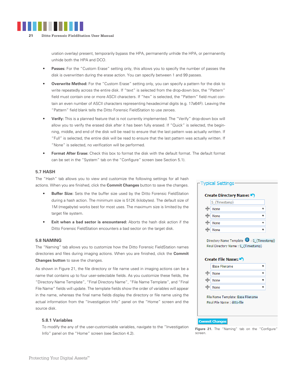 CRU Ditto Forensic FieldStation User Manual | Page 21 / 38