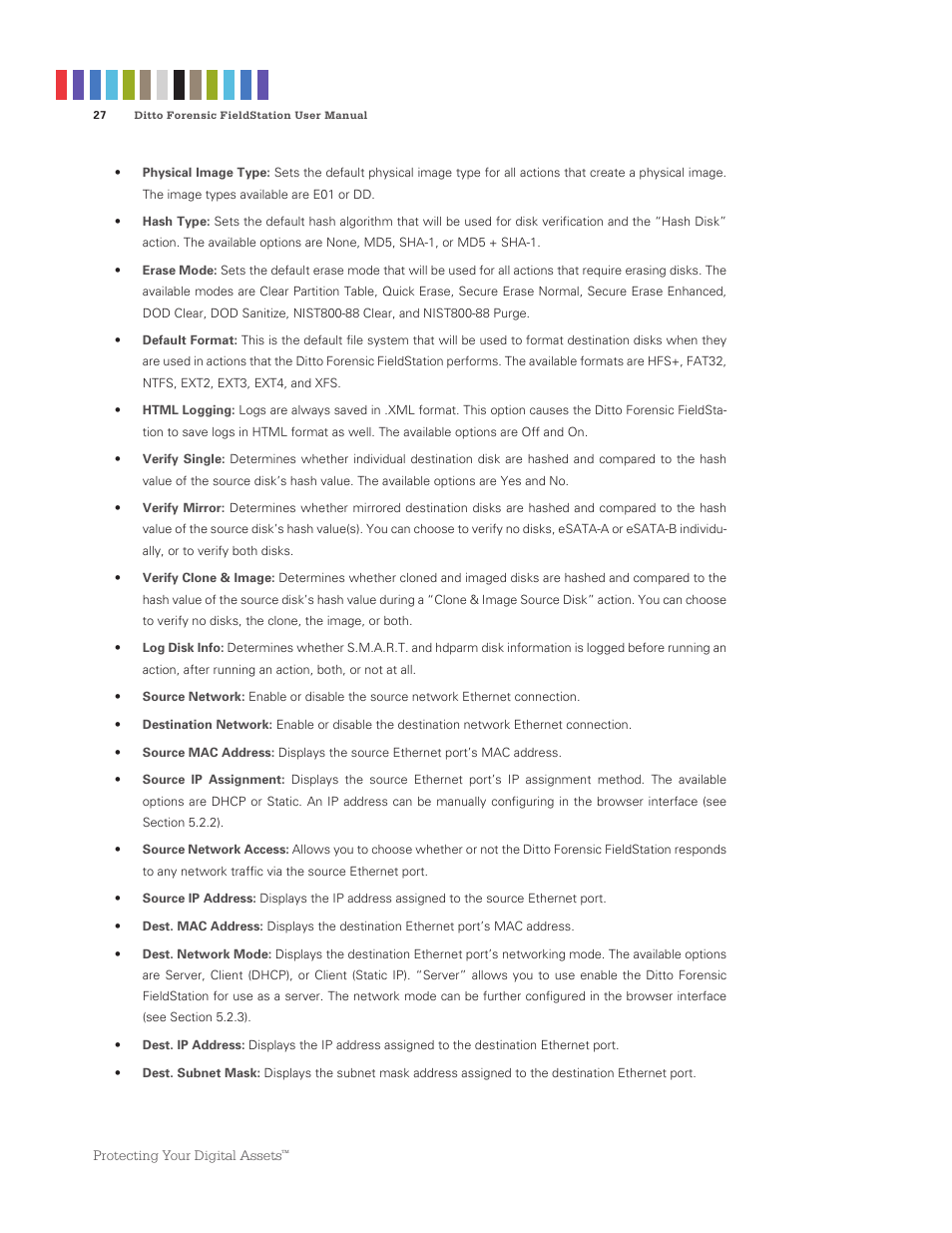 CRU Ditto Forensic FieldStation User Manual | Page 27 / 38