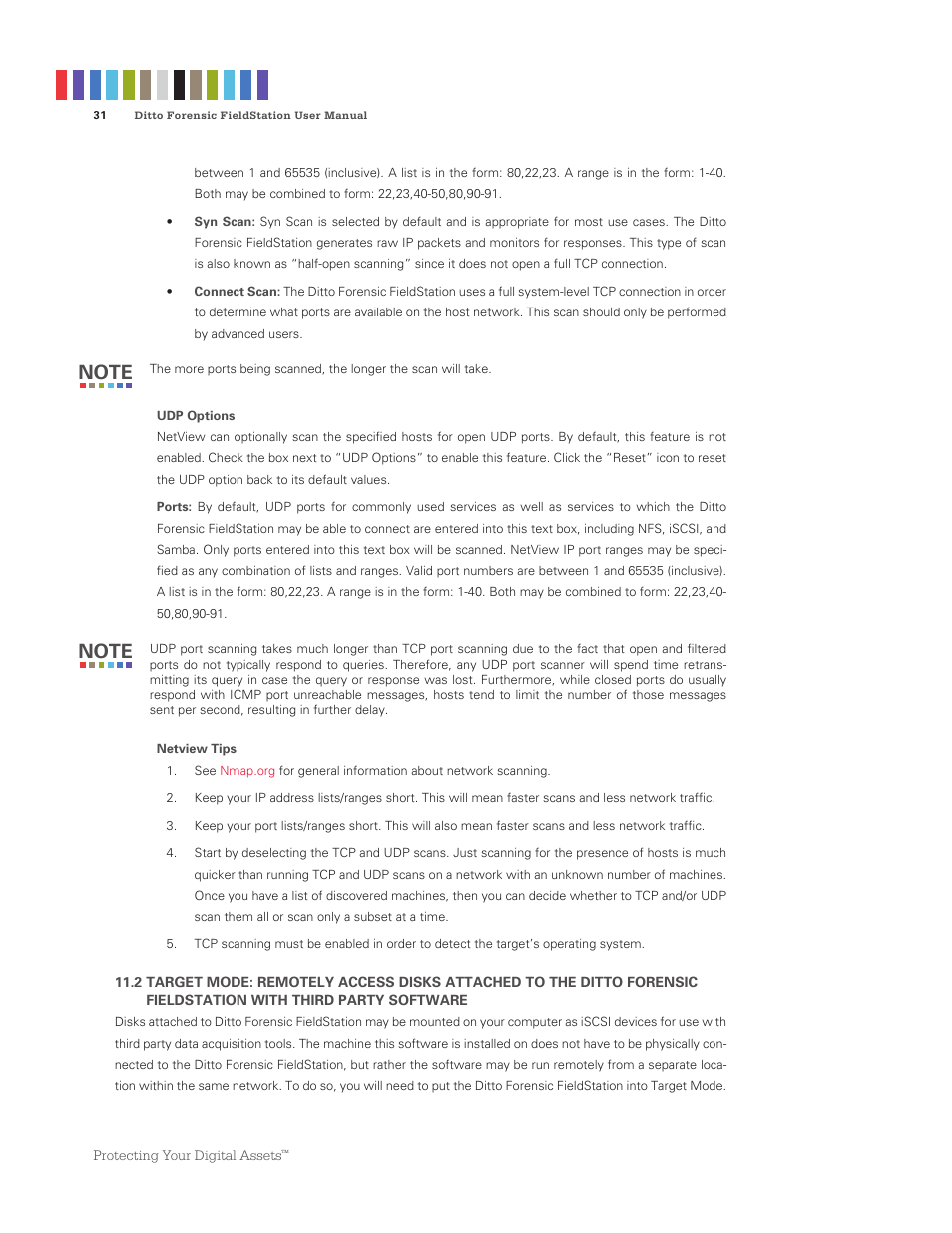 CRU Ditto Forensic FieldStation User Manual | Page 31 / 38