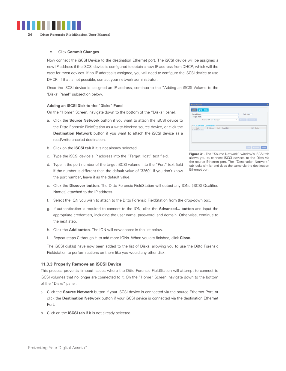 CRU Ditto Forensic FieldStation User Manual | Page 34 / 38