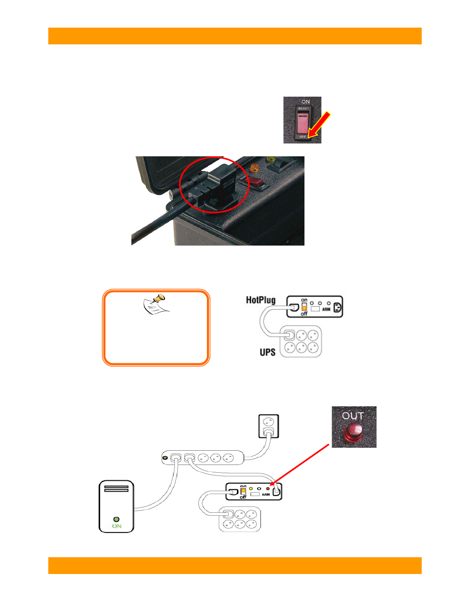 Hotplug operation | CRU HotPlug Field Kit User Manual | Page 3 / 6
