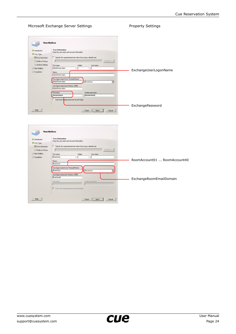 CUE Reservation System User Manual | Page 24 / 33