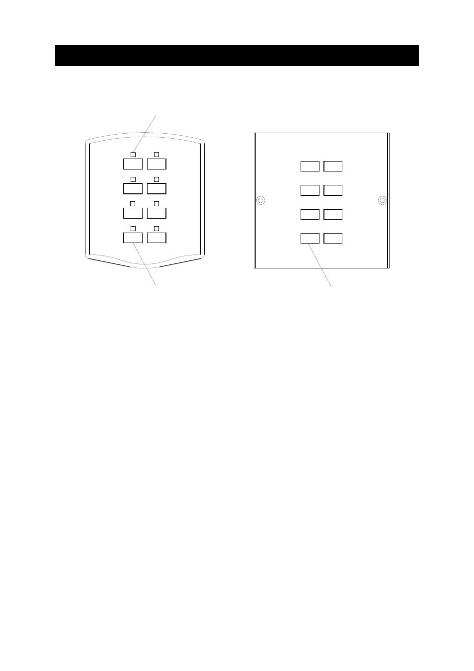 Front panel | CUE keyboardCUE-S User Manual | Page 5 / 18