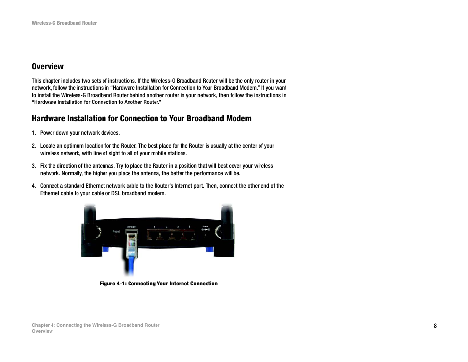 Overview | CUE Wi-Fi Access Point WRT54GL User Manual | Page 16 / 107