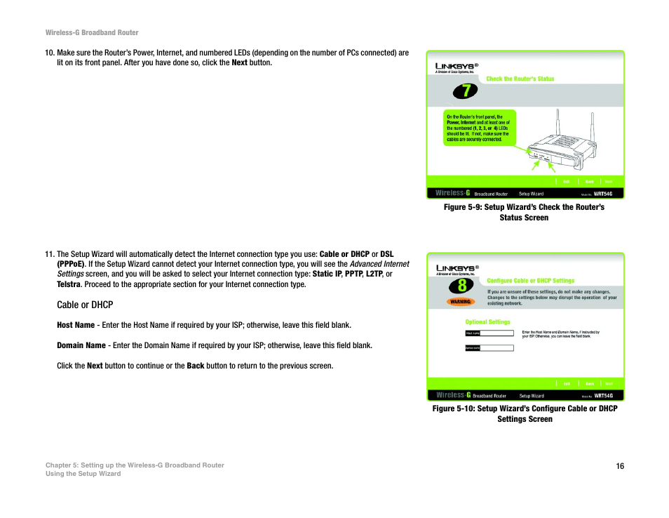 CUE Wi-Fi Access Point WRT54GL User Manual | Page 24 / 107