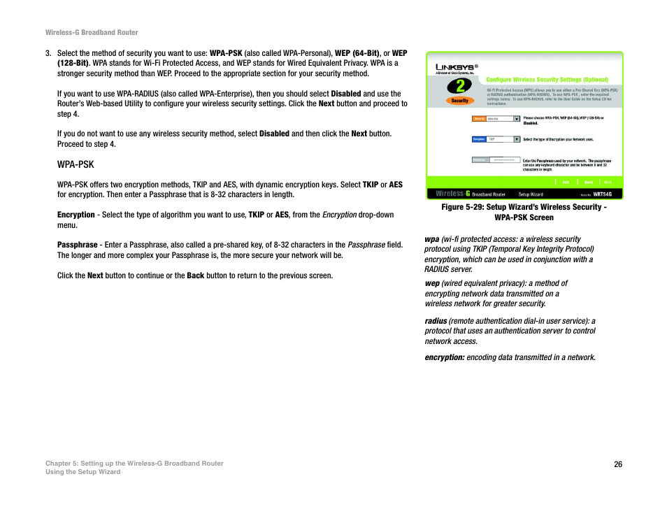CUE Wi-Fi Access Point WRT54GL User Manual | Page 34 / 107