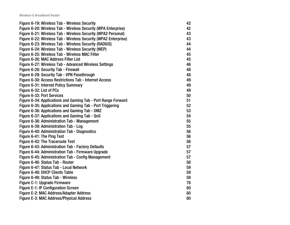 CUE Wi-Fi Access Point WRT54GL User Manual | Page 7 / 107