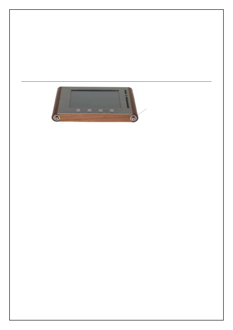 Factory default button, Bottom panel | CUE airCUE-8X10 User Manual | Page 12 / 28