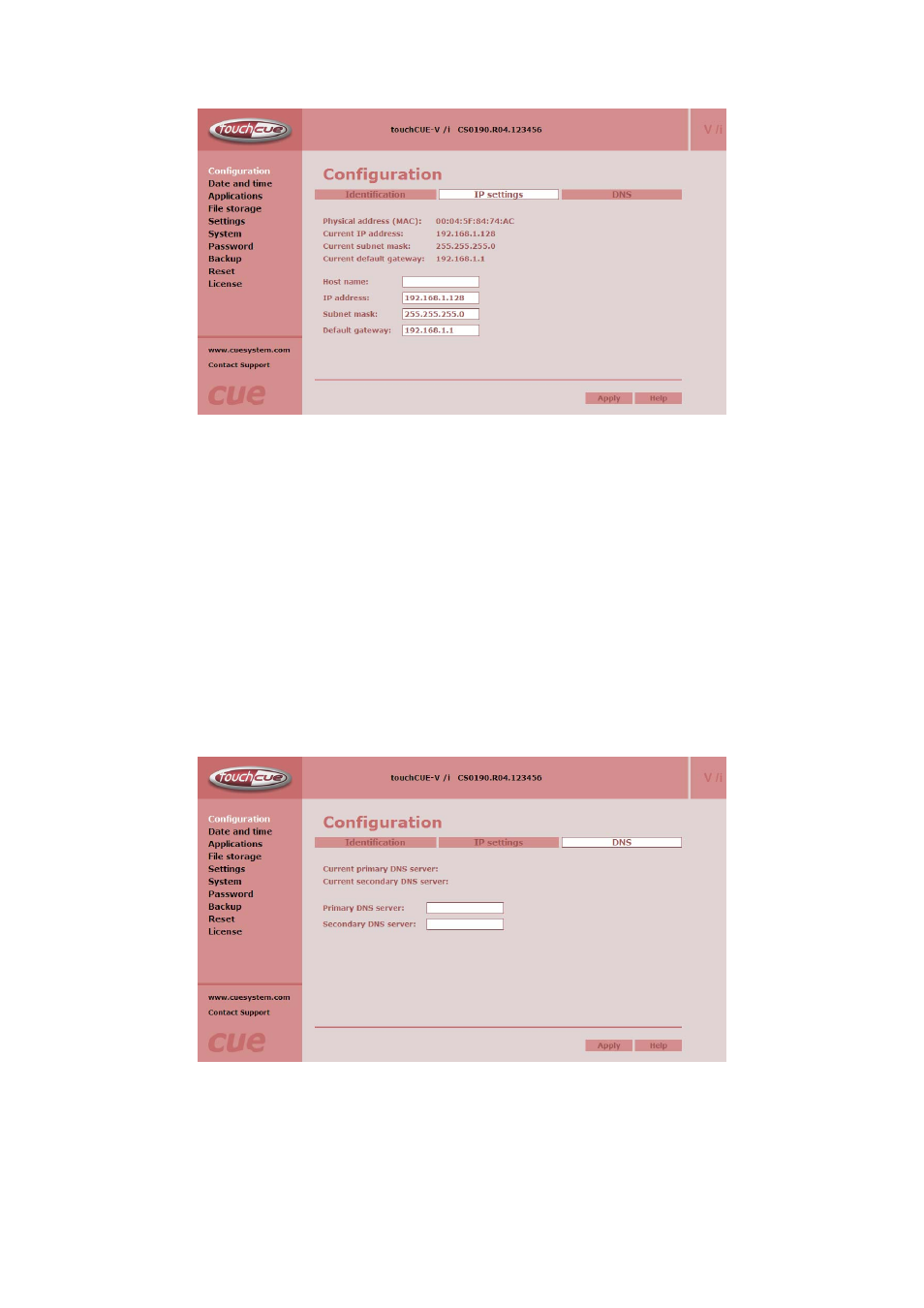 CUE touchCUE-V i User Manual | Page 13 / 27