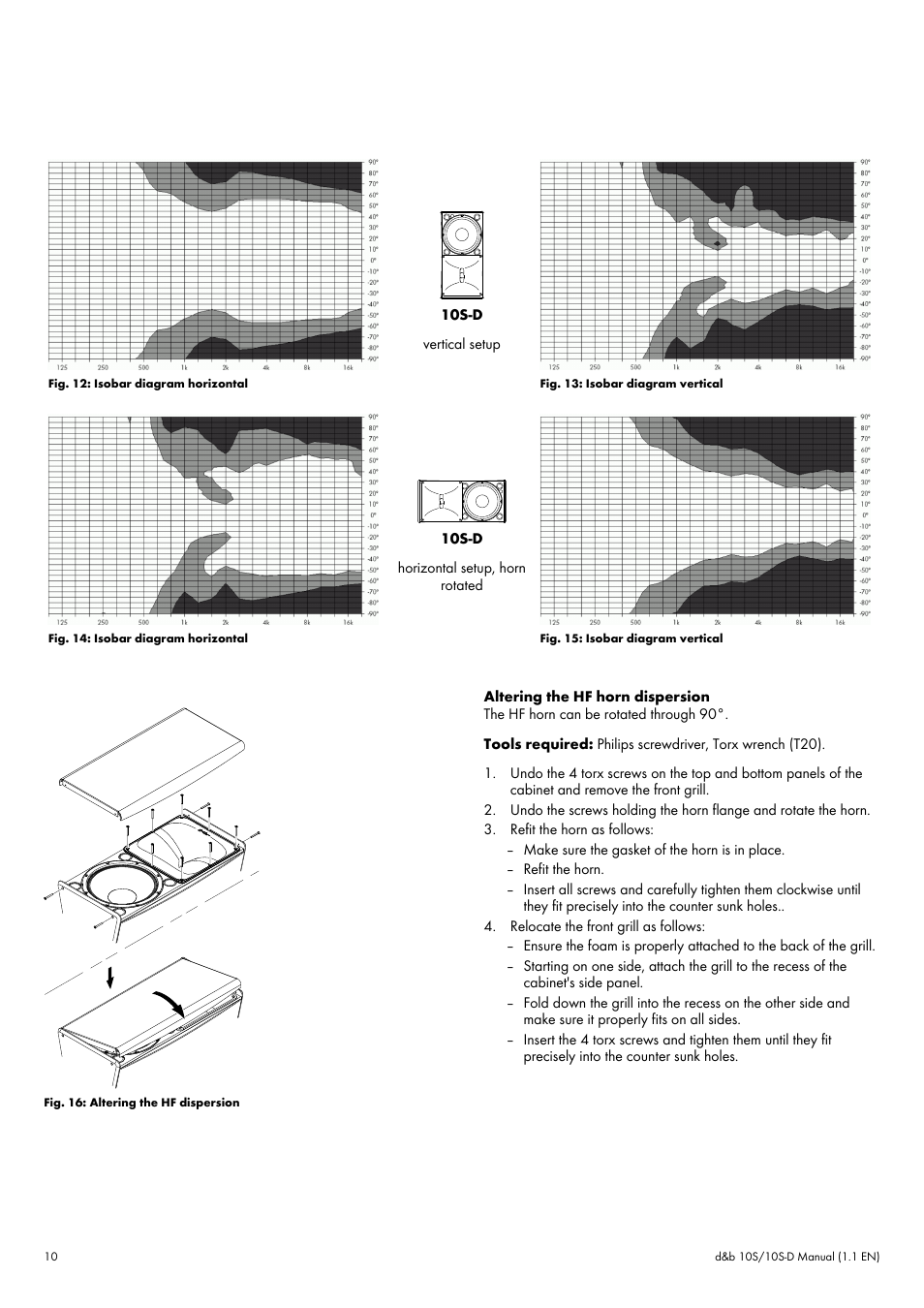 d&b 10S User Manual | Page 10 / 13