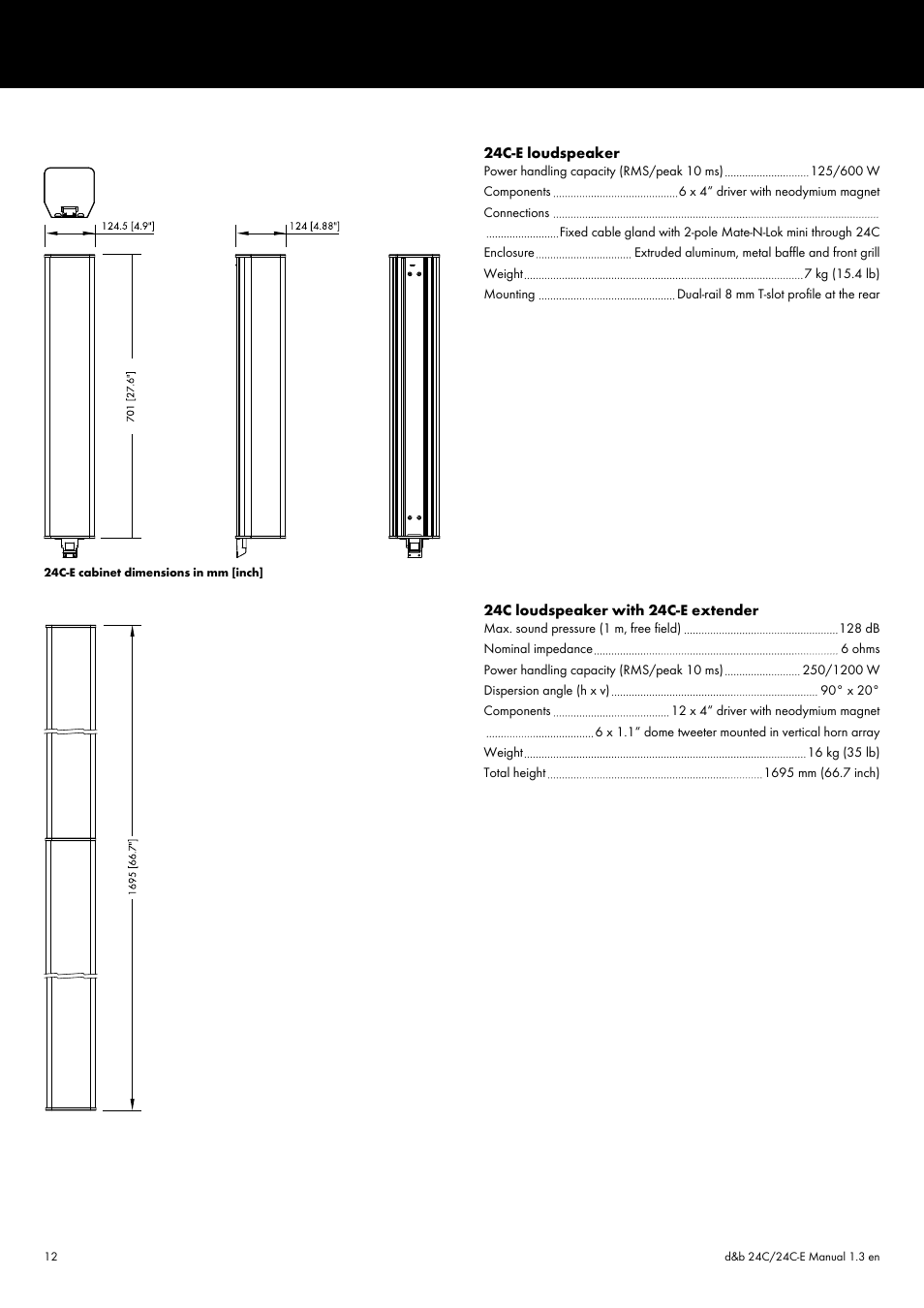 d&b 24C User Manual | Page 12 / 17