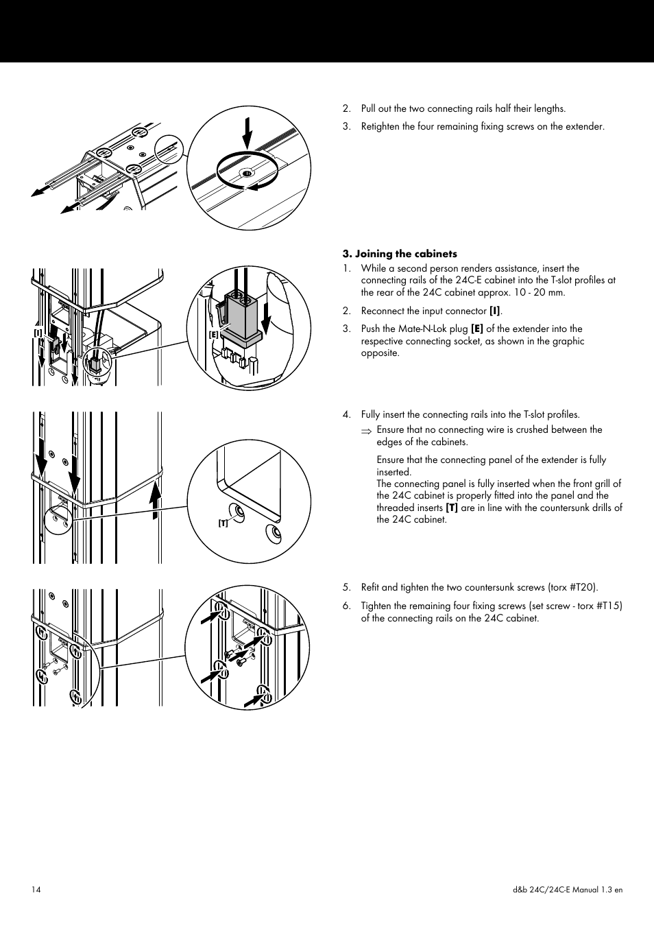 d&b 24C User Manual | Page 14 / 17