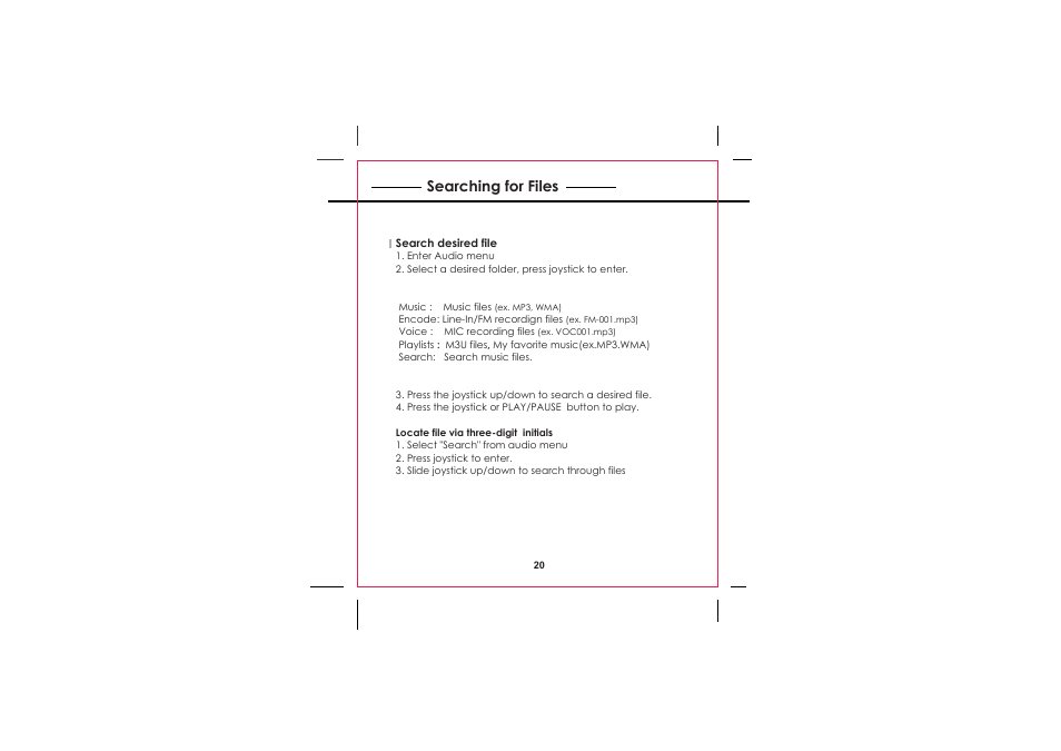 COBY electronic MPC941 User Manual | Page 11 / 17