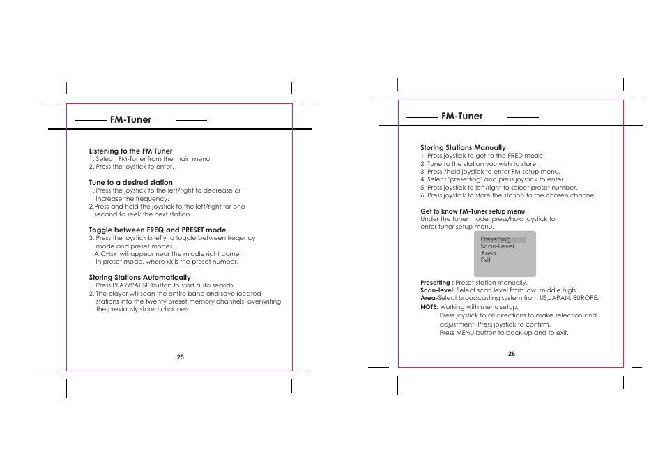 COBY electronic MPC941 User Manual | Page 14 / 17