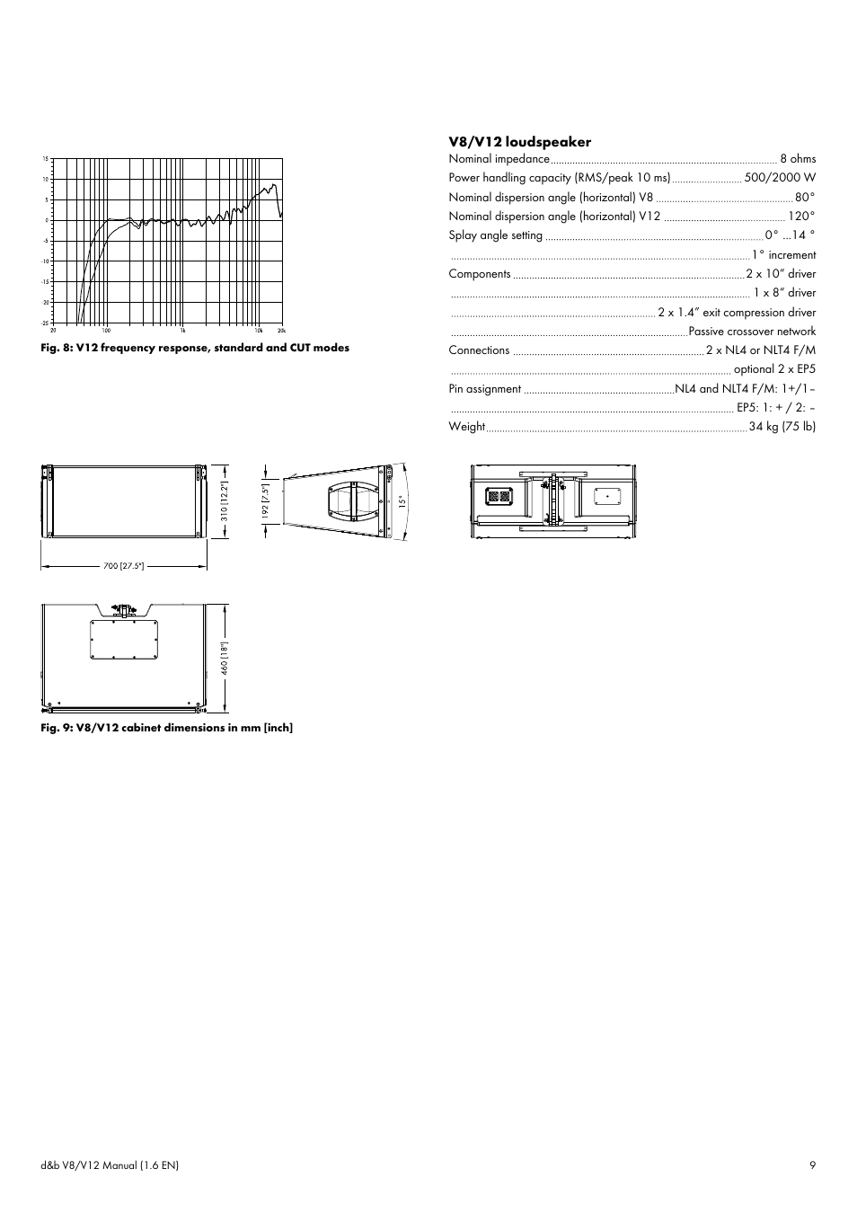 d&b V8 User Manual | Page 9 / 11