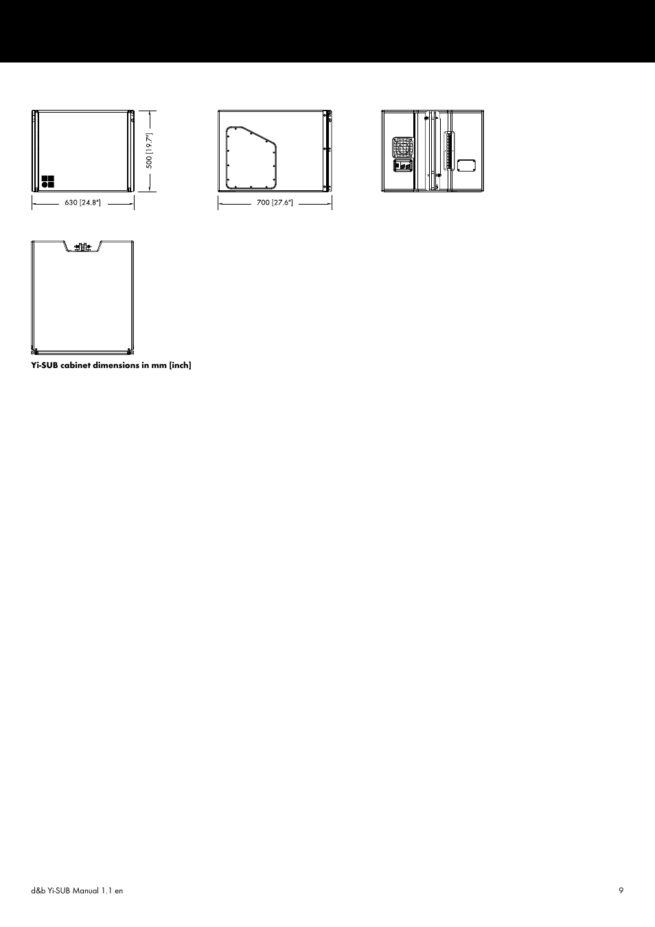 d&b Yi-SUB User Manual | Page 9 / 12