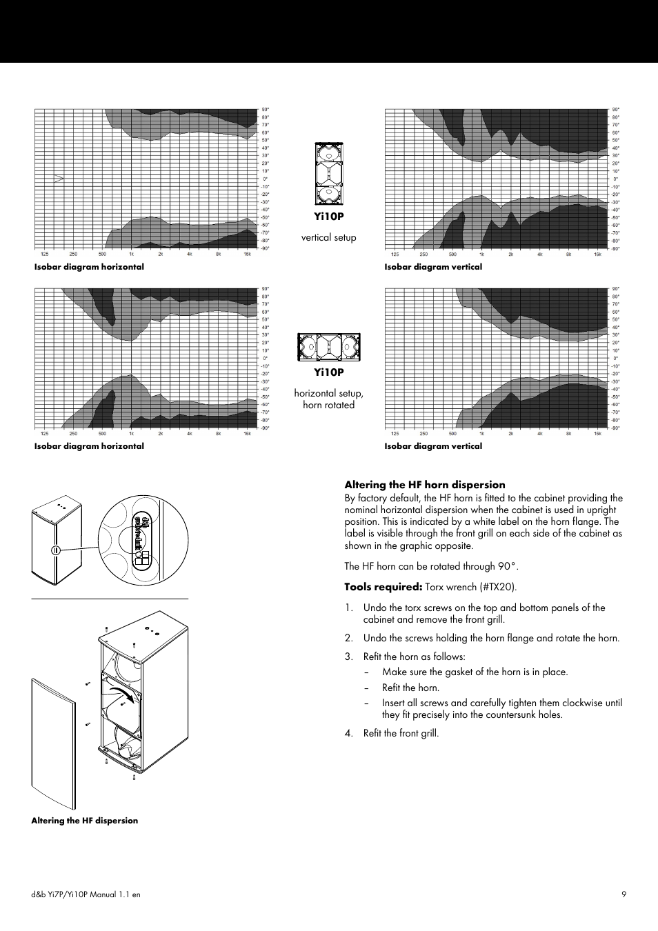 d&b Yi7P User Manual | Page 9 / 12