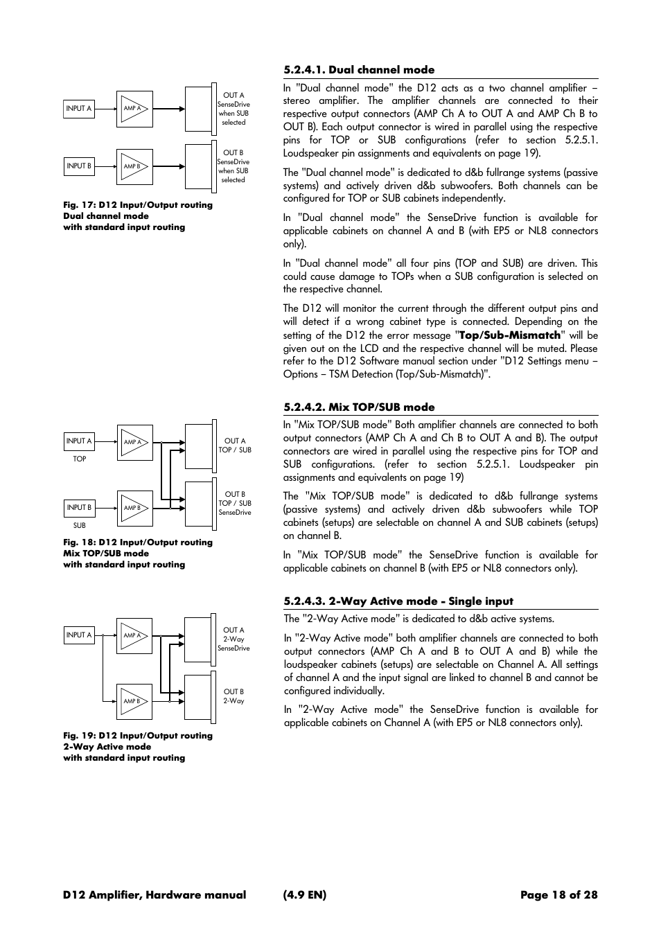 d&b D12 Hardware User Manual | Page 18 / 28