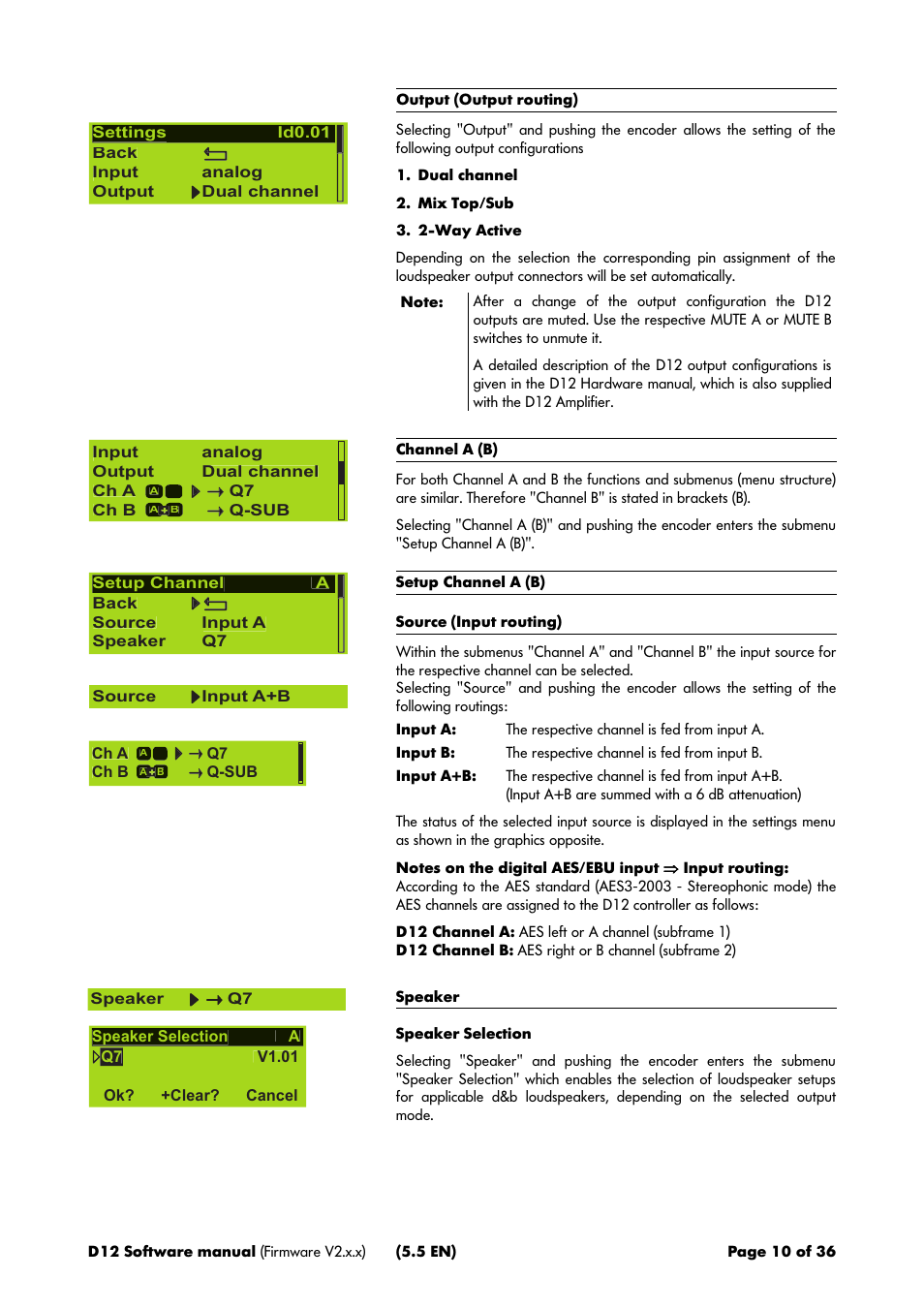 d&b D12 Software User Manual | Page 10 / 36