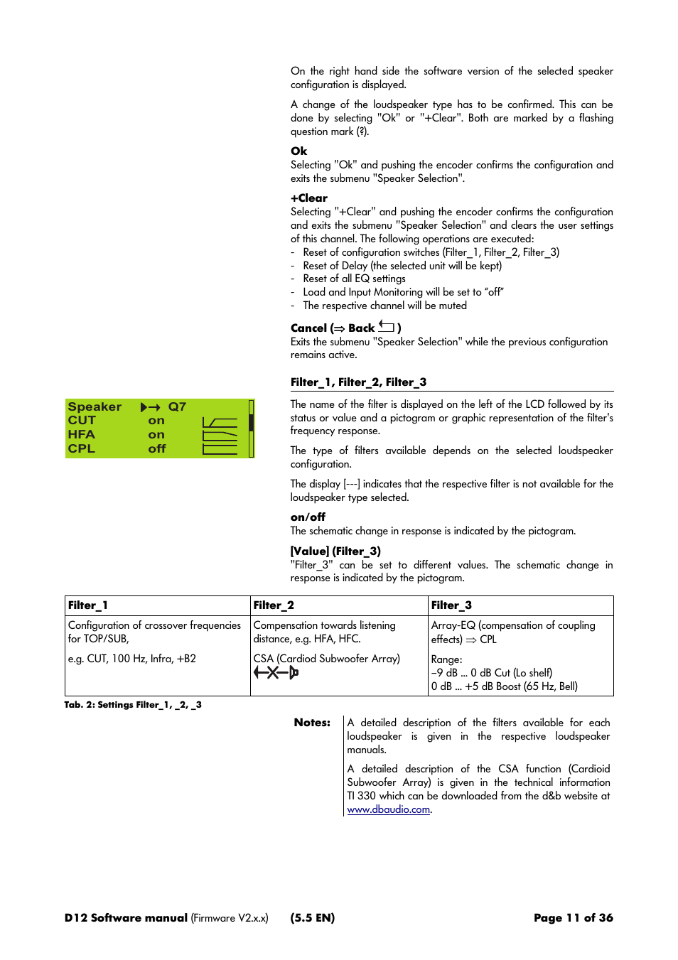 d&b D12 Software User Manual | Page 11 / 36