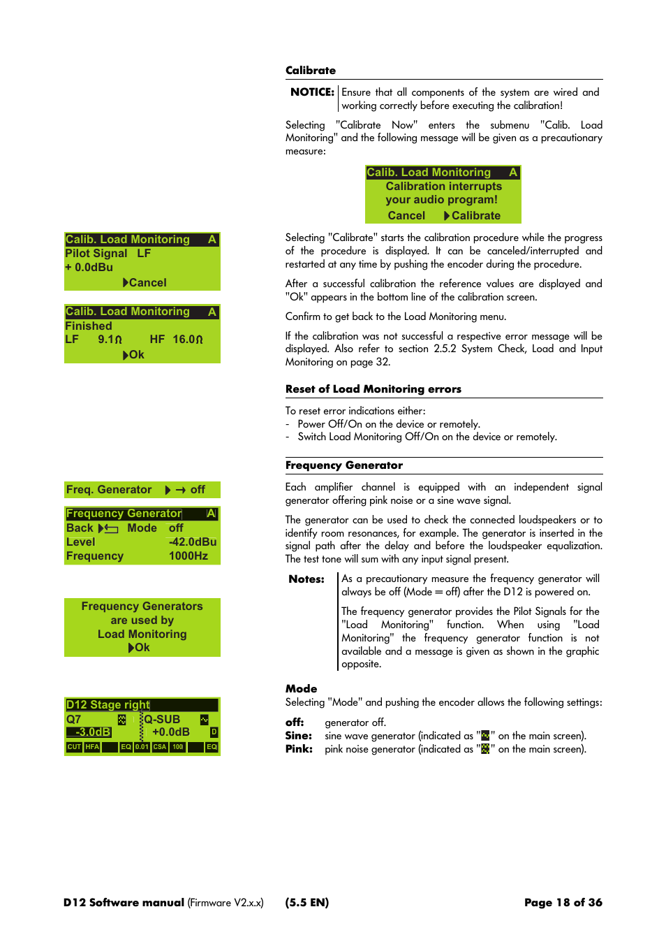 d&b D12 Software User Manual | Page 18 / 36