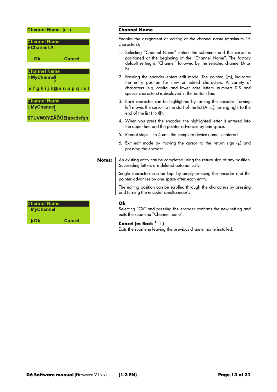 d&b D6 Software User Manual | Page 13 / 32