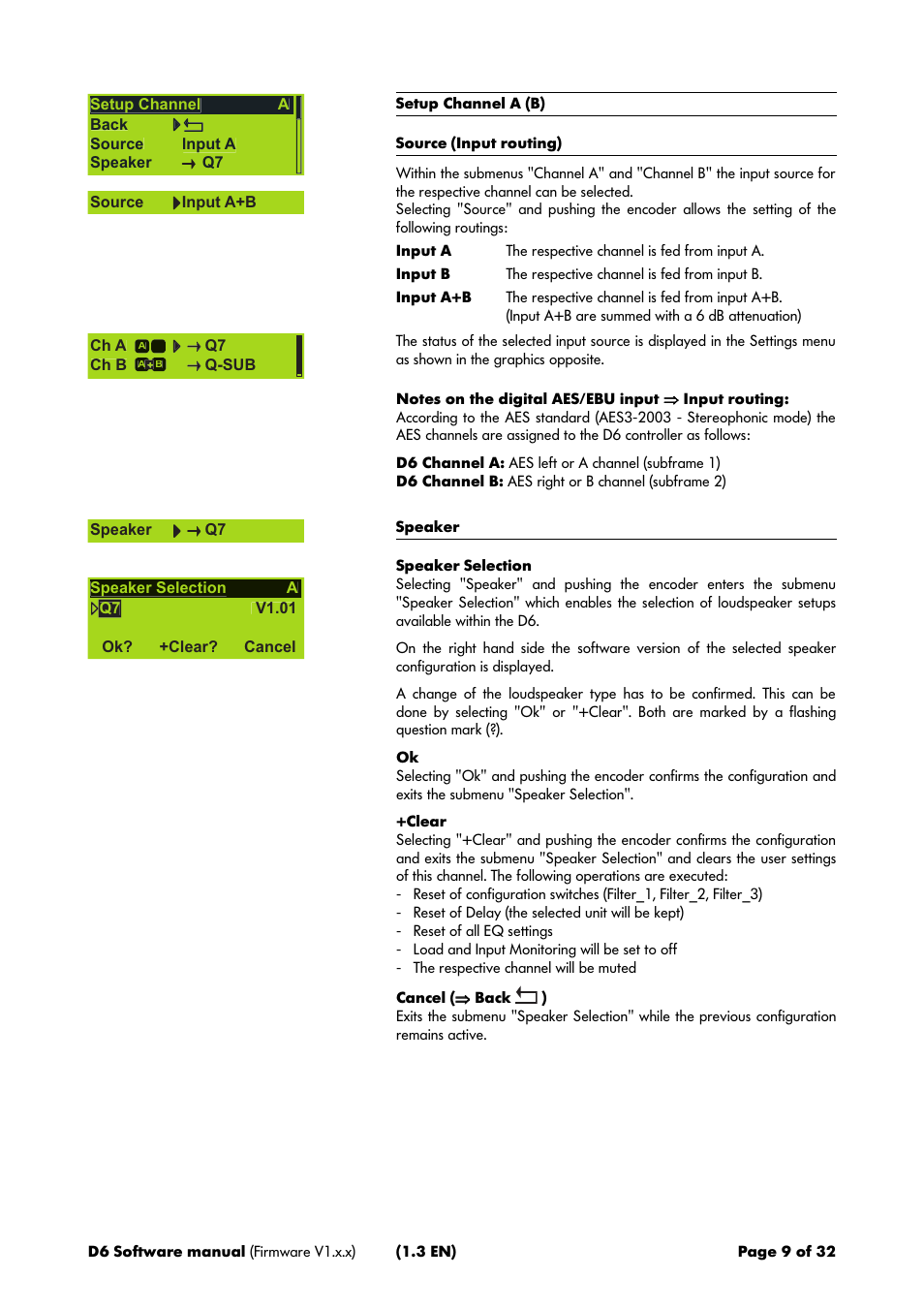 d&b D6 Software User Manual | Page 9 / 32