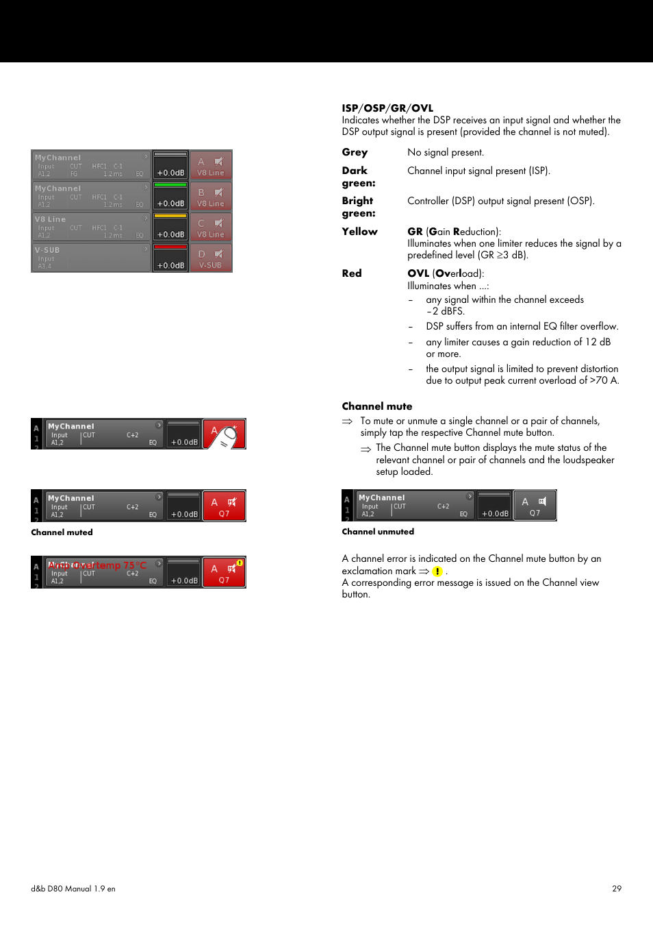 d&b D80 User Manual | Page 29 / 84