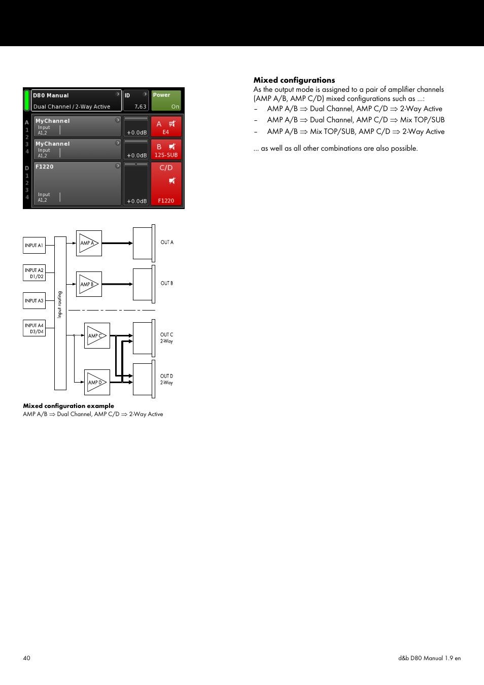 d&b D80 User Manual | Page 40 / 84