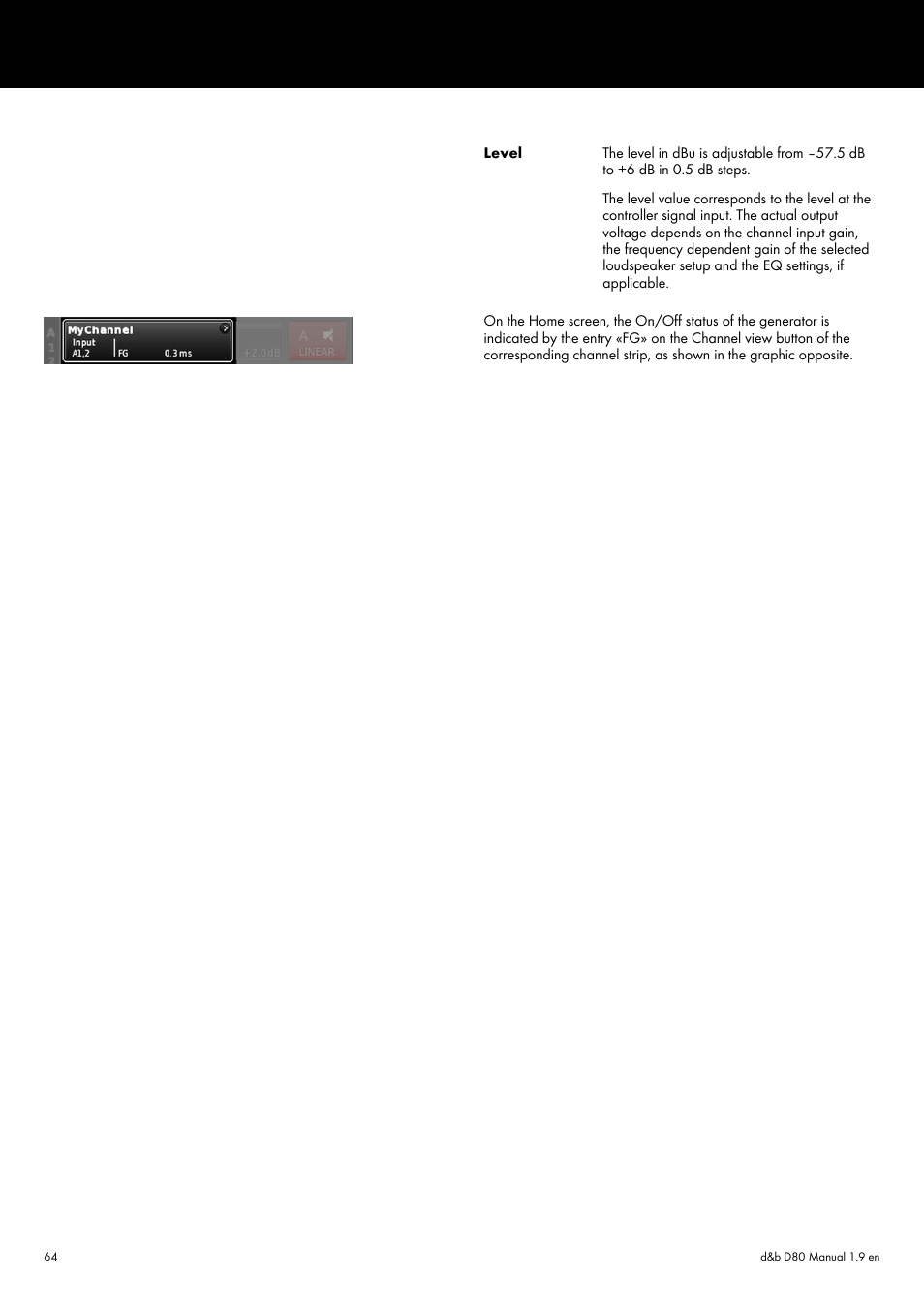 d&b D80 User Manual | Page 64 / 84