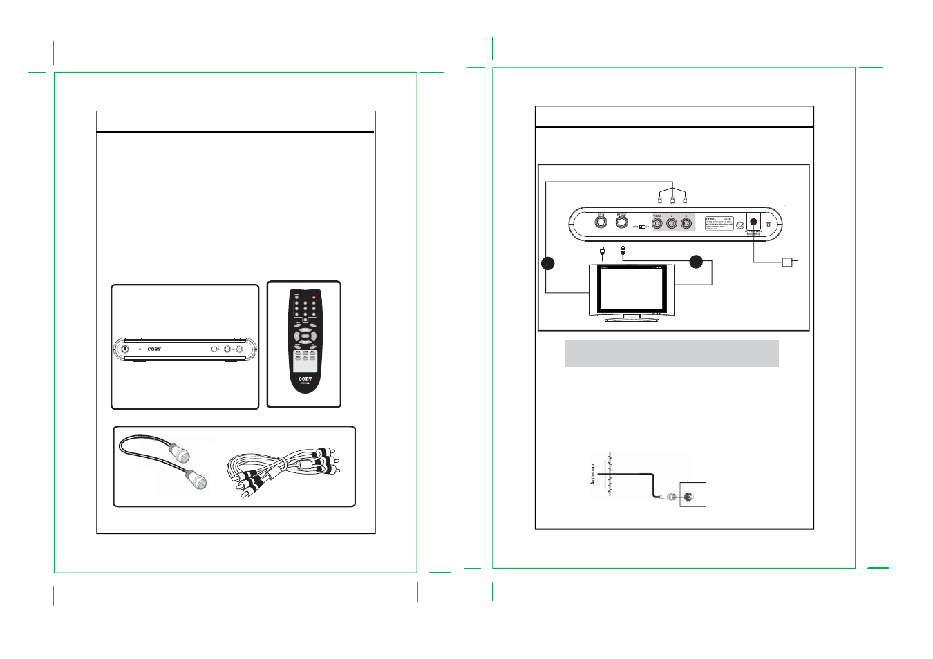 Installation | COBY electronic DTV-102 User Manual | Page 5 / 18