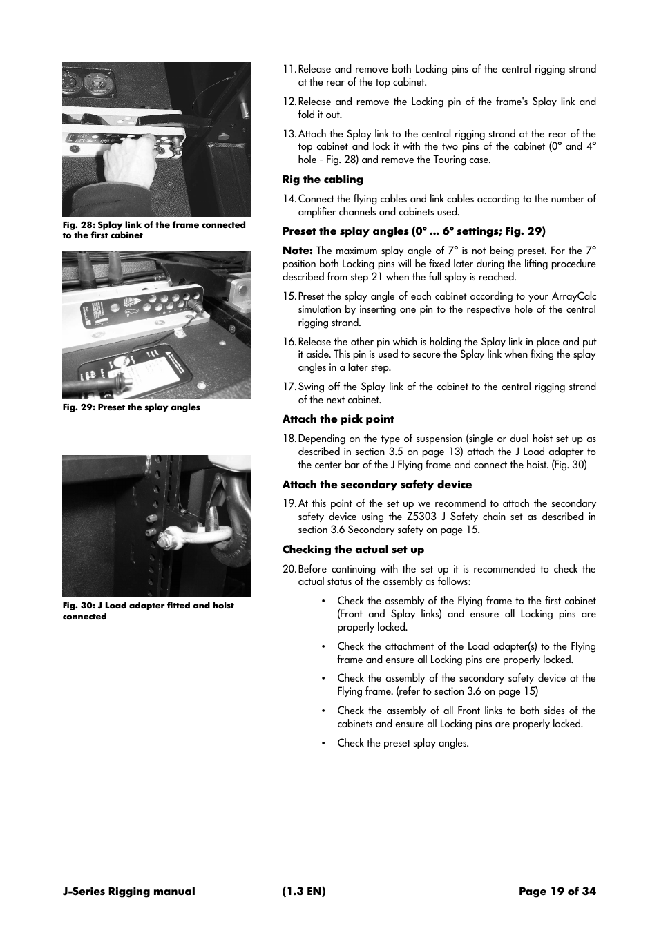 d&b J-Series User Manual | Page 19 / 34
