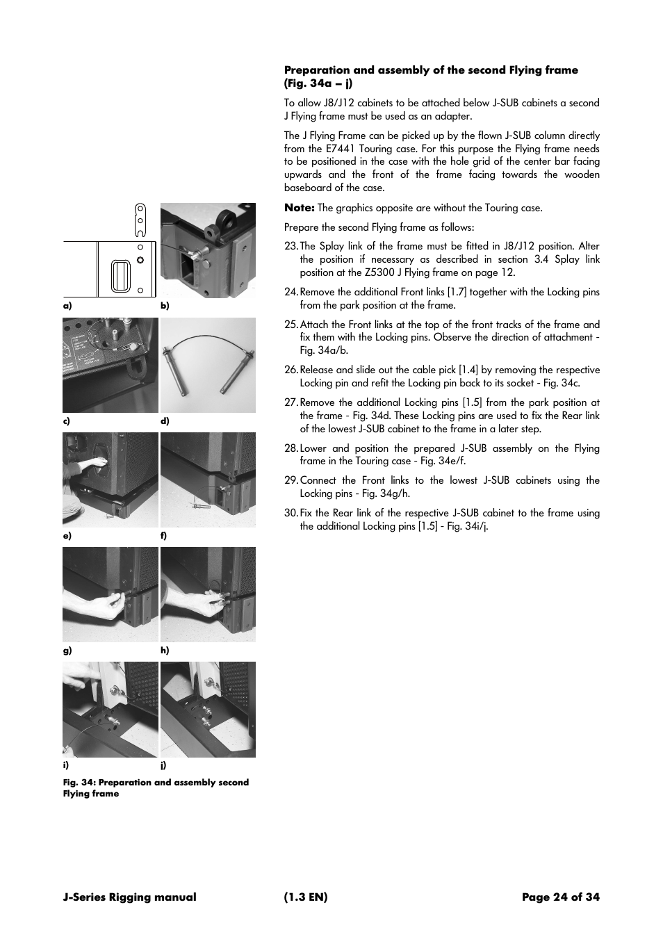 d&b J-Series User Manual | Page 24 / 34