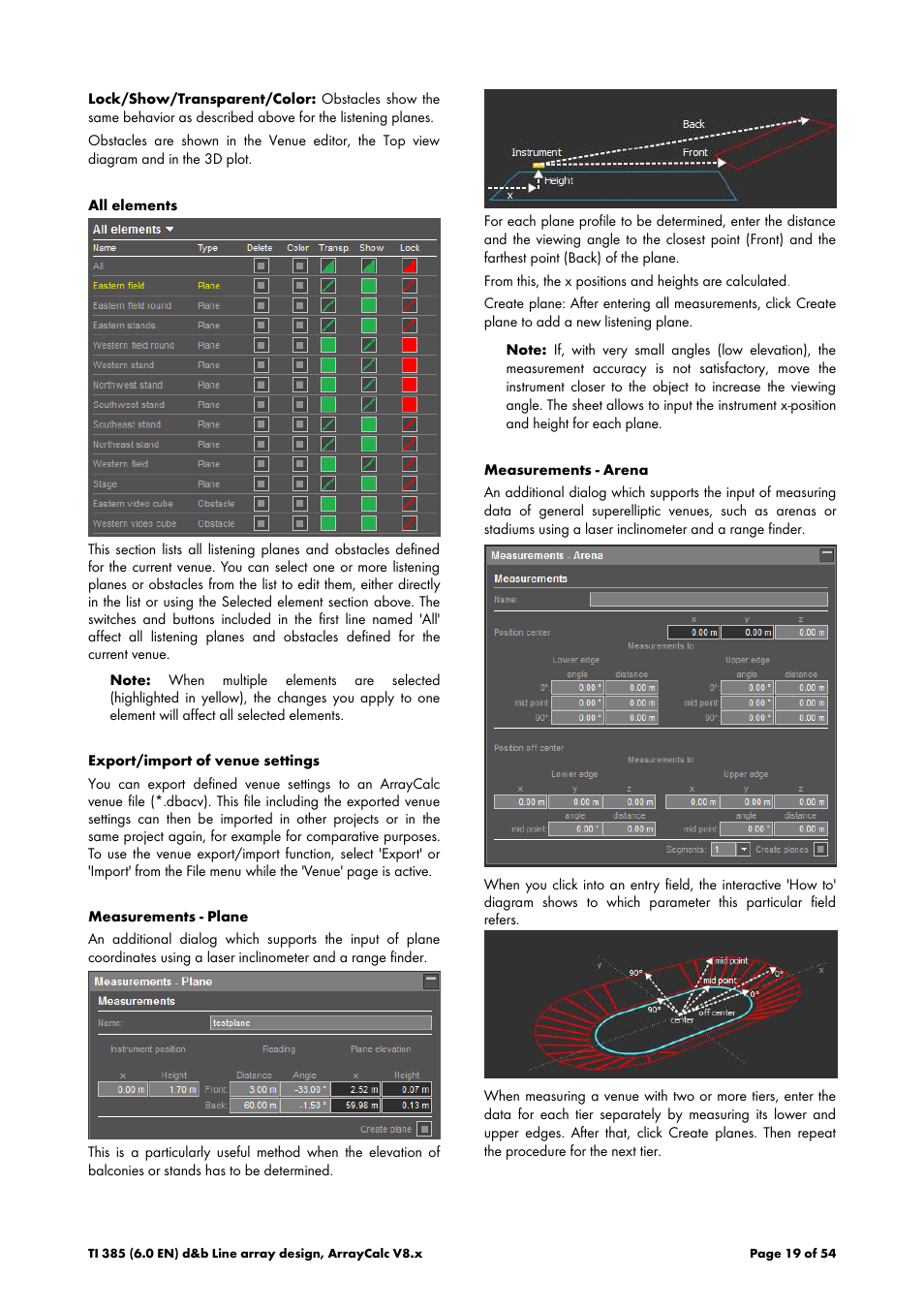 d&b TI 385 d&b Line array design User Manual | Page 19 / 54