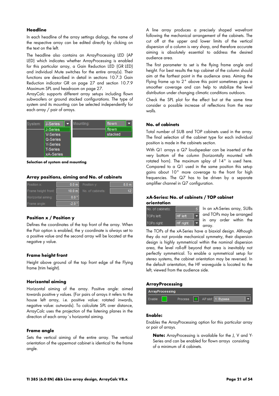 d&b TI 385 d&b Line array design User Manual | Page 21 / 54
