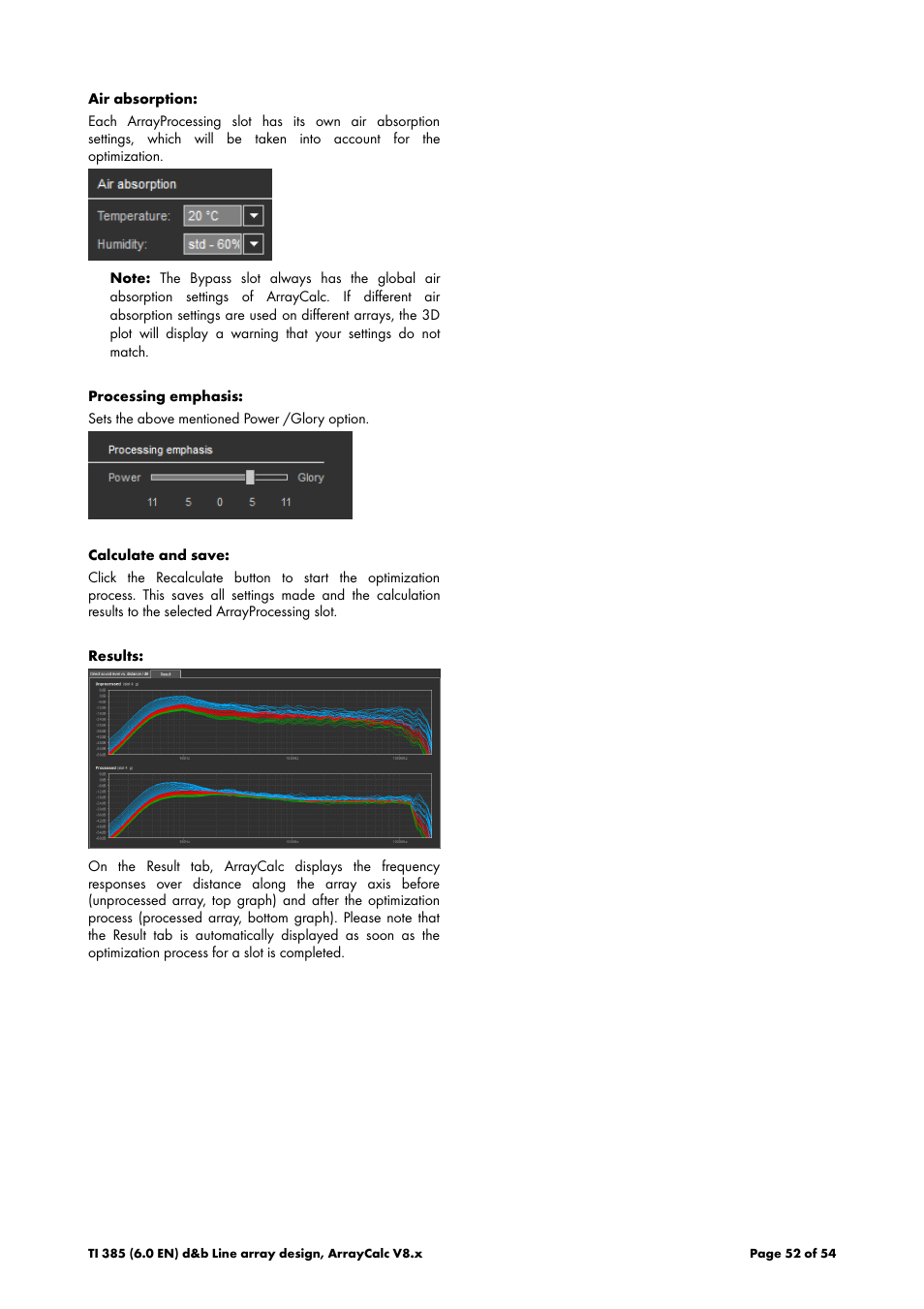 d&b TI 385 d&b Line array design User Manual | Page 52 / 54