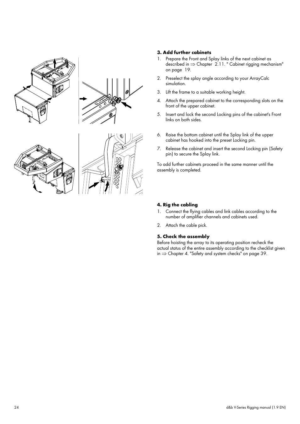 d&b V-Series User Manual | Page 24 / 46