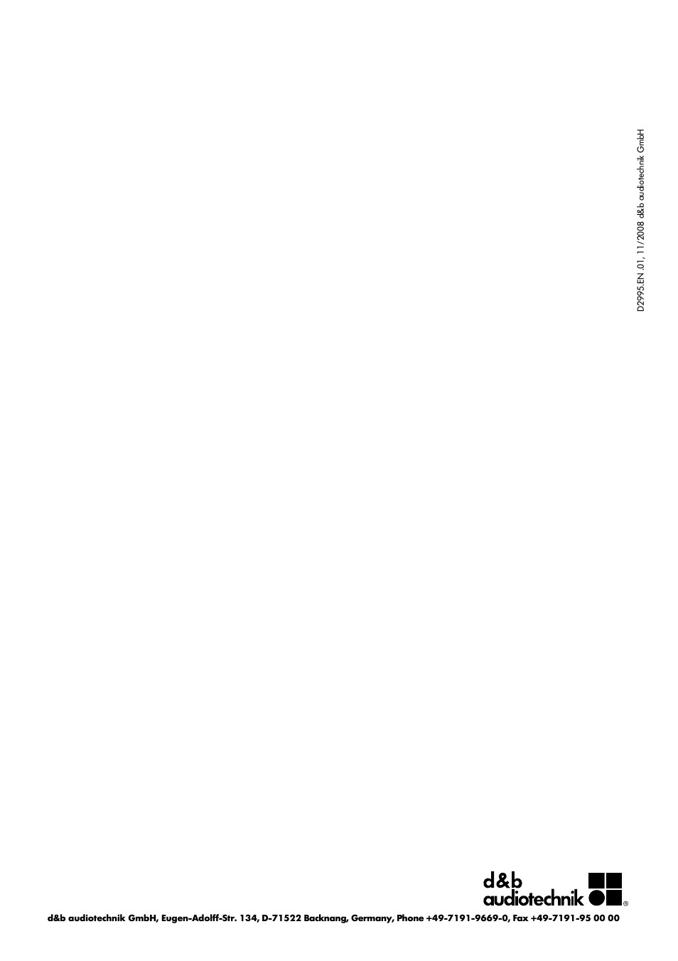d&b Z5372 T Horizontal bracket User Manual | Page 8 / 8
