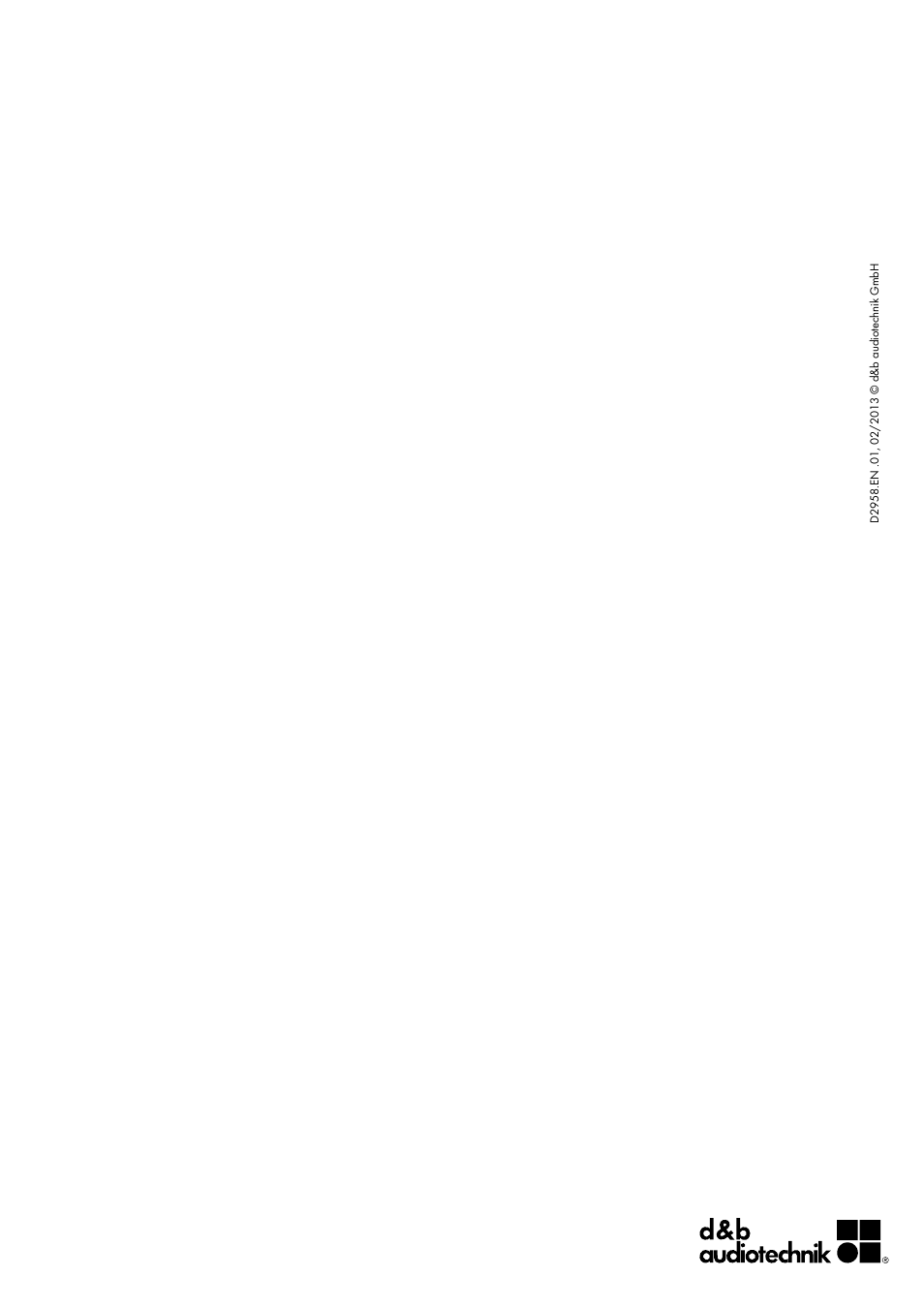 d&b Z5404 Flying bracket User Manual | Page 13 / 13