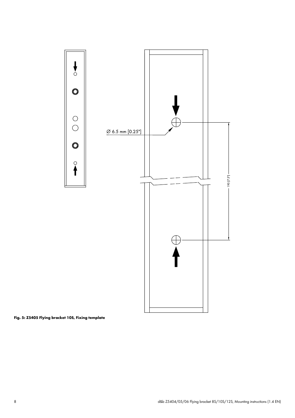 d&b Z5404 Flying bracket User Manual | Page 8 / 13