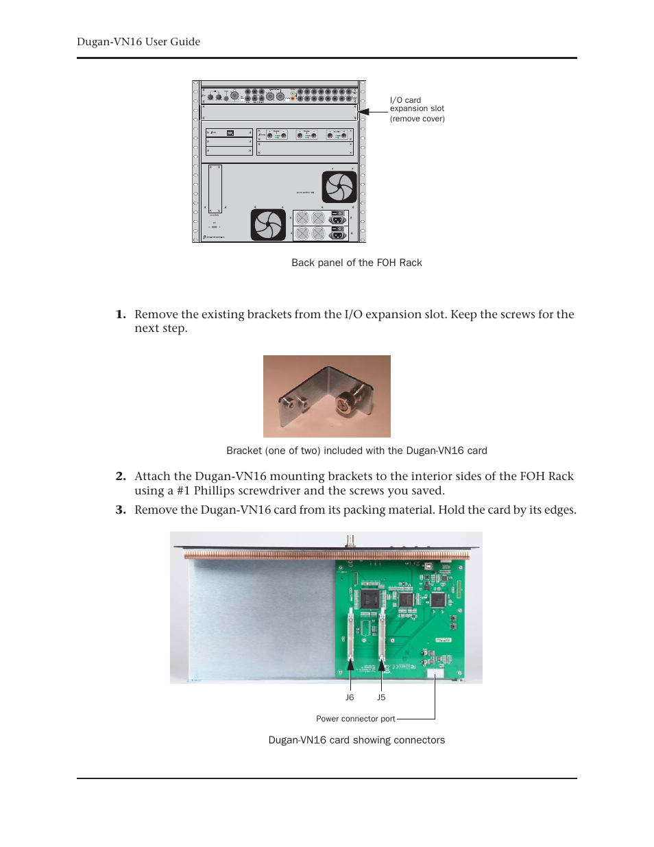 Dan Dugan Sound Design Dugan-VN16 User Manual | Page 24 / 64