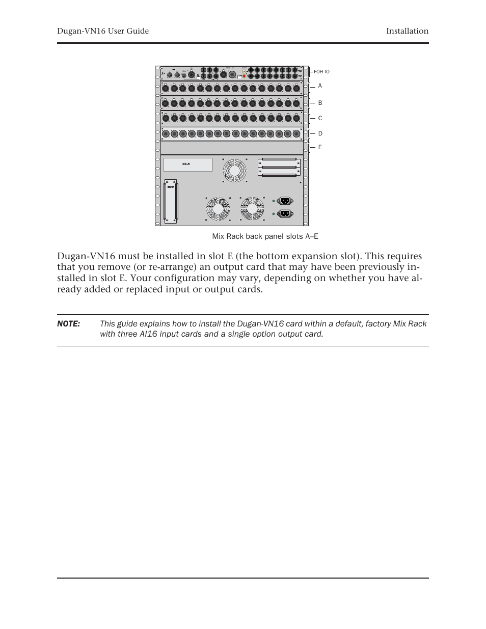 Dan Dugan Sound Design Dugan-VN16 User Manual | Page 29 / 64