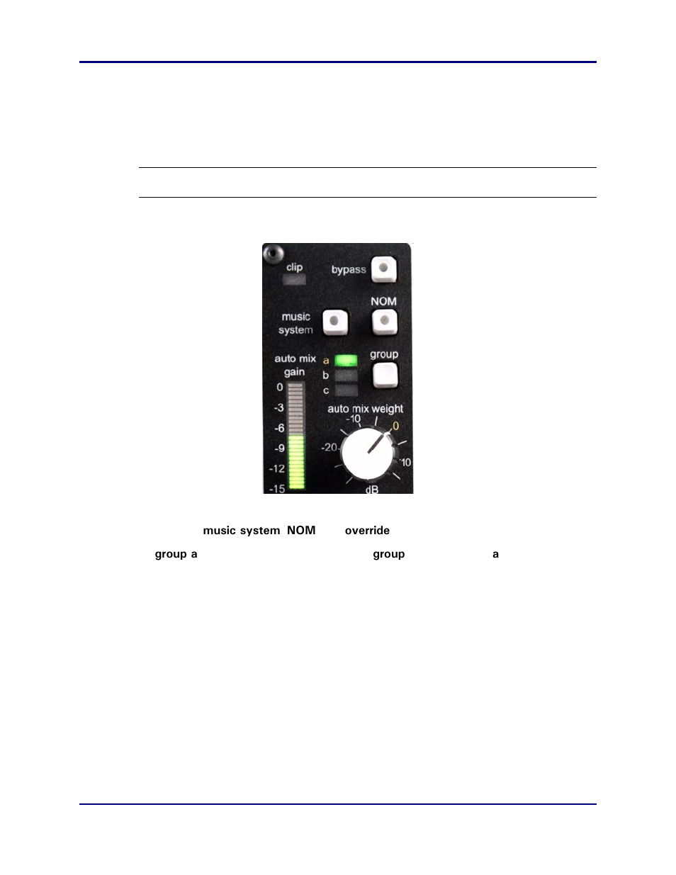 Settings | Dan Dugan Sound Design D-3 User Manual | Page 7 / 58